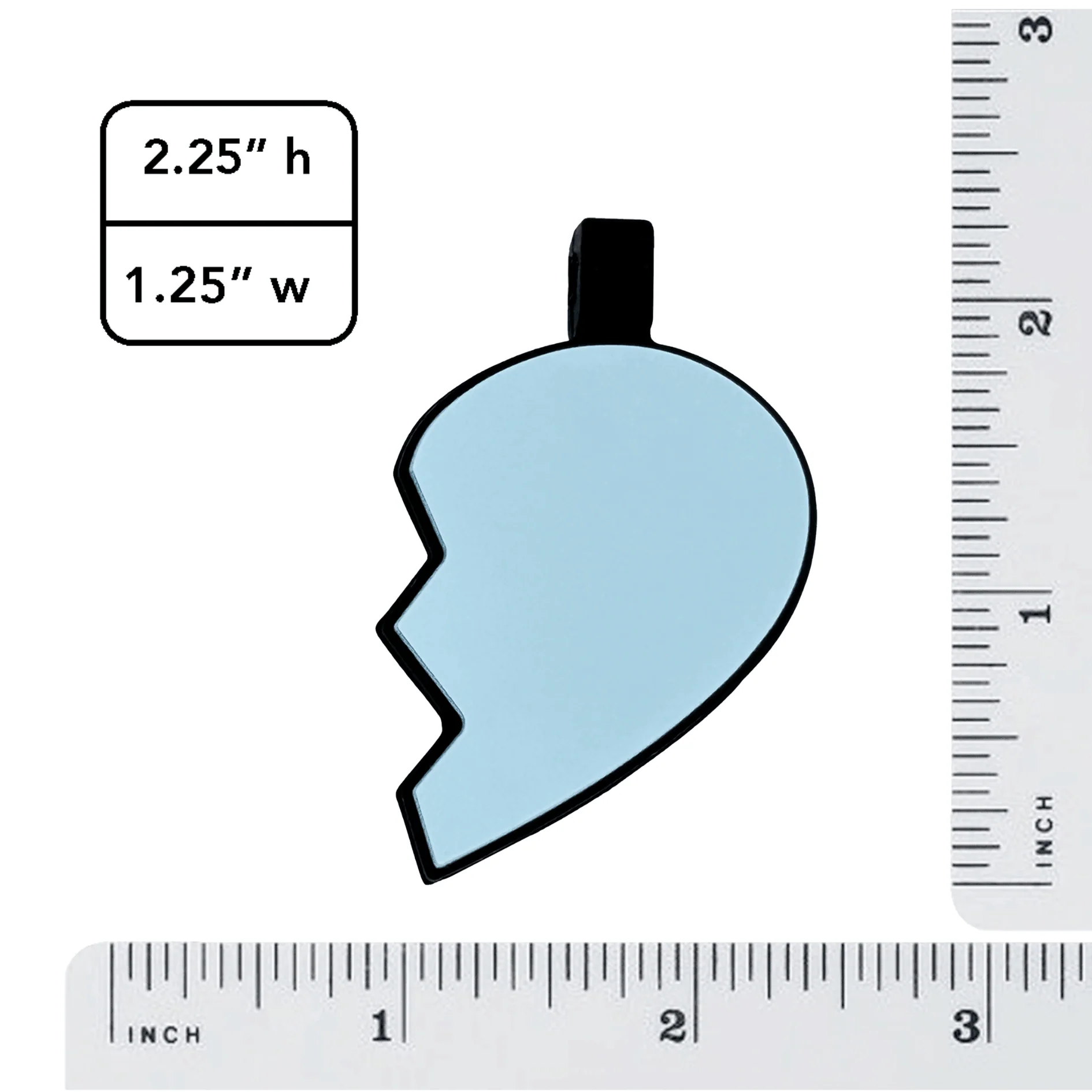 Best Friends Classic BFF Heart Silicone ID Tags - Image 5