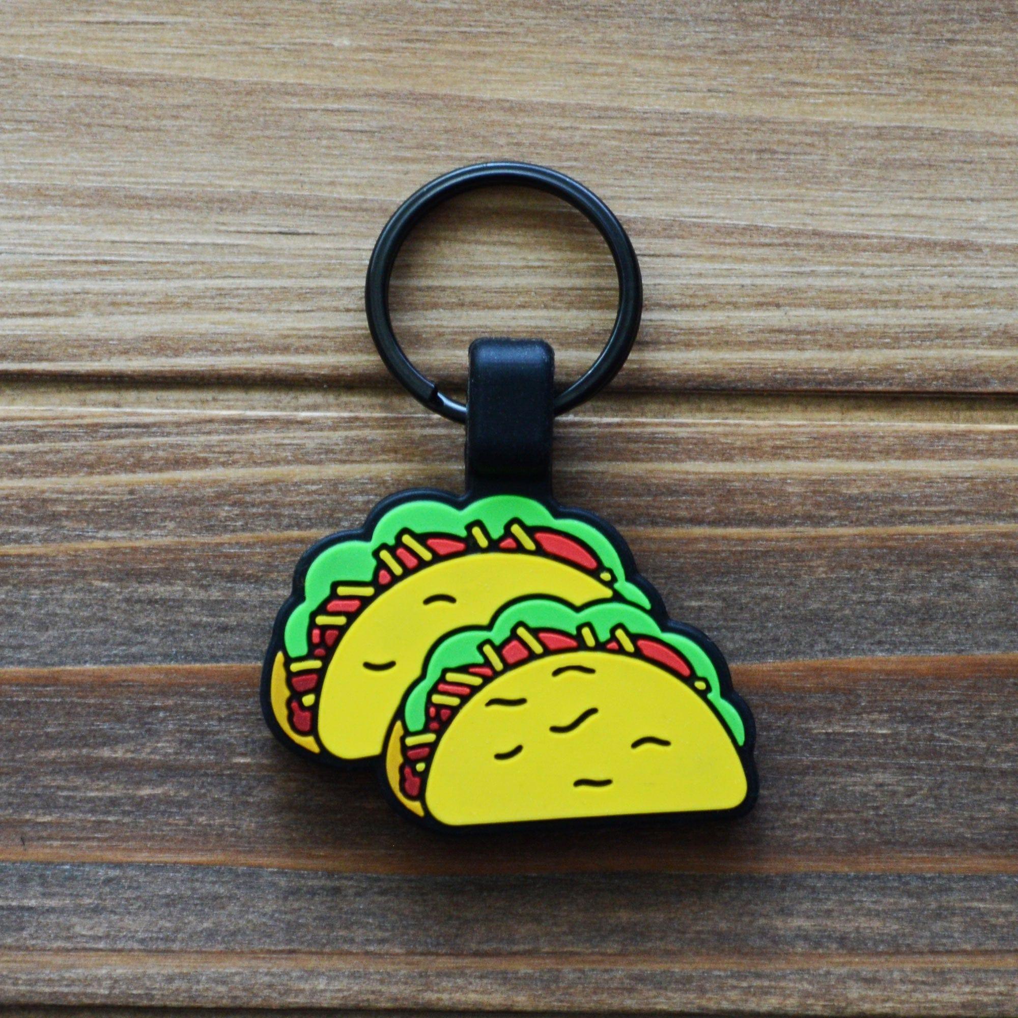 QR Code Taco Tuesday Silicone ID Tag - Image 3